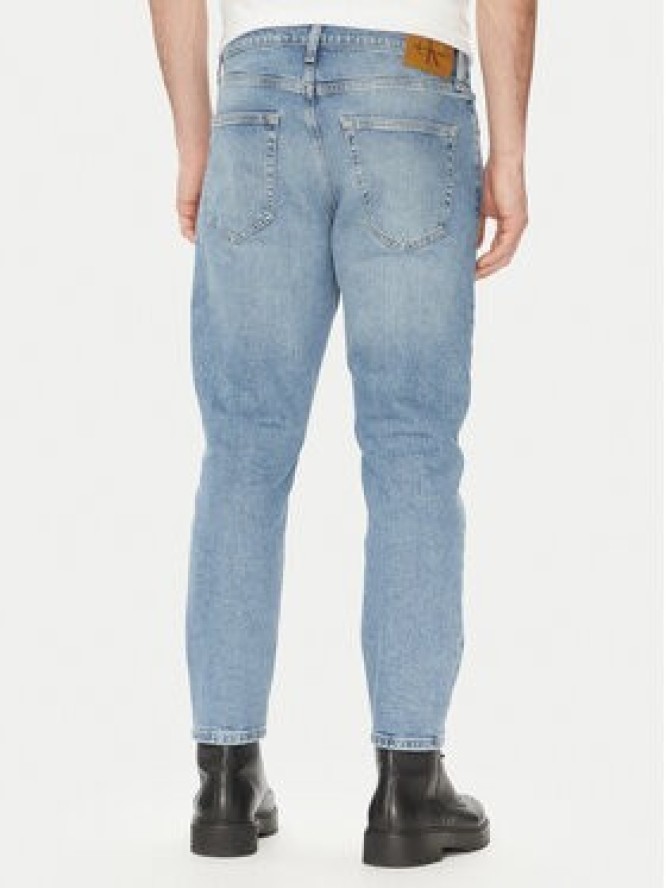 Calvin Klein Jeans Jeansy J30J327174 Niebieski Tapered Fit