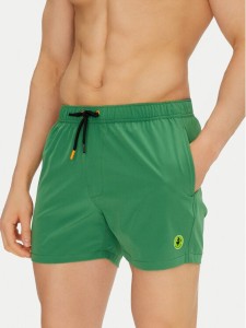 Save The Duck Szorty kąpielowe DW1222M RIPO20 Zielony Regular Fit