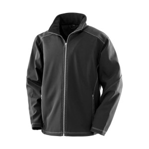 Kurtka softshell z potrójnym szwem Result