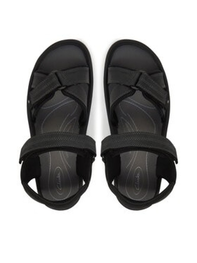 Clarks Sandały Wesley Shore 26182010 Czarny