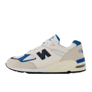 Buty do chodzenia dla dorosłych New Balance 990 v2 Made In USA White Blue