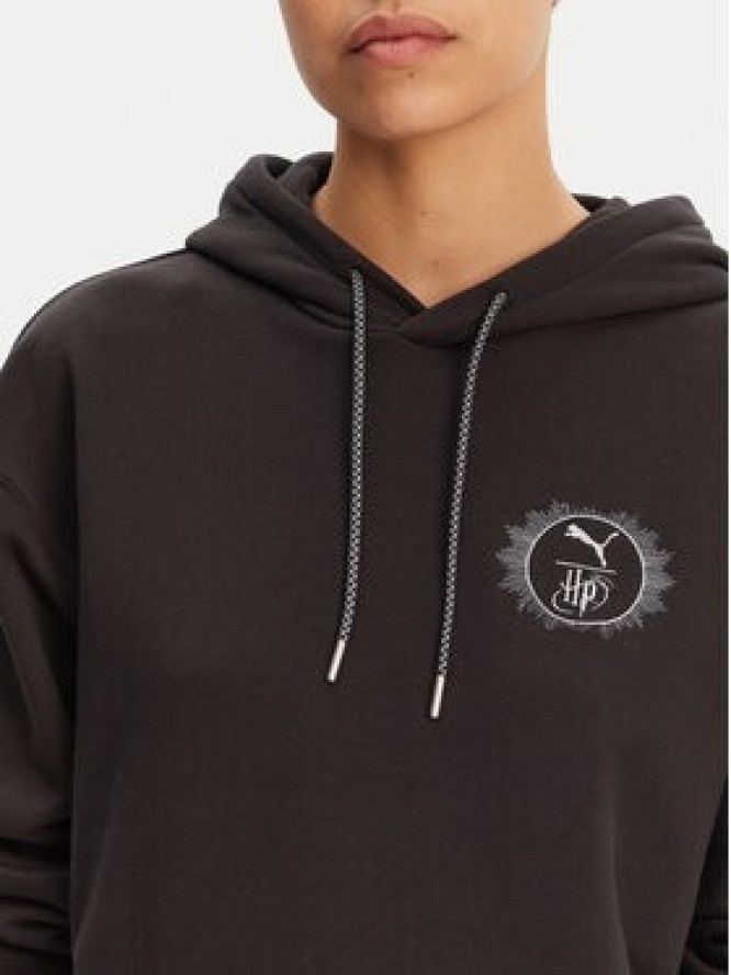 Puma Bluza Unisex Harry Potter 630093 Czarny Relaxed Fit