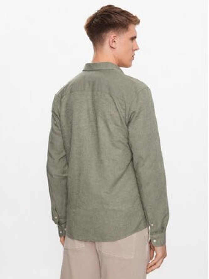 Only & Sons Koszula 22012321 Zielony Slim Fit