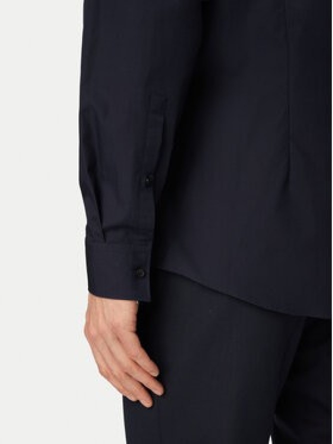 HUGO Koszula Koey 50561154 Granatowy Slim Fit