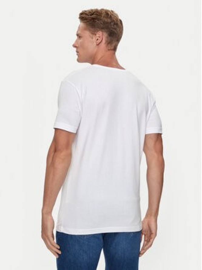Pierre Cardin Komplet t-shirtów 29991.000.9000 Biały Modern Fit