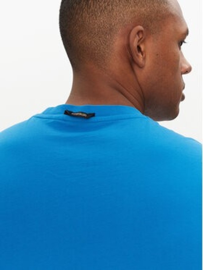 Napapijri T-Shirt S-Turin NP0A4HQG Niebieski Regular Fit