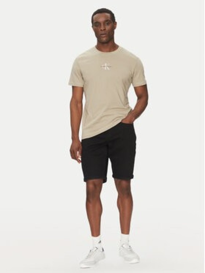 Calvin Klein Jeans Szorty jeansowe J30J327195 Czarny Regular Fit