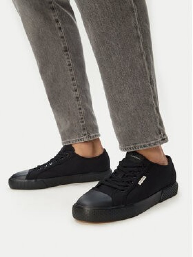 Calvin Klein Trampki Vulc Laceup Cv HM0HM02121 Czarny