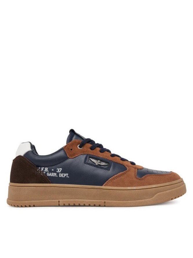 Aeronautica Militare Sneakersy 252SC0235UPL00244 Granatowy