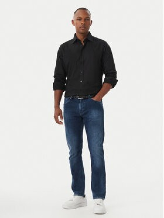 KARL LAGERFELD Koszula 605192 561784 Czarny Modern Fit