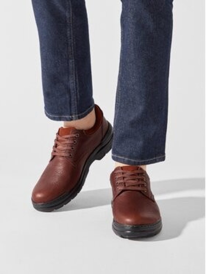 Clarks Półbuty Rockie WalkGtx GORE-TEX 261734657 Brązowy