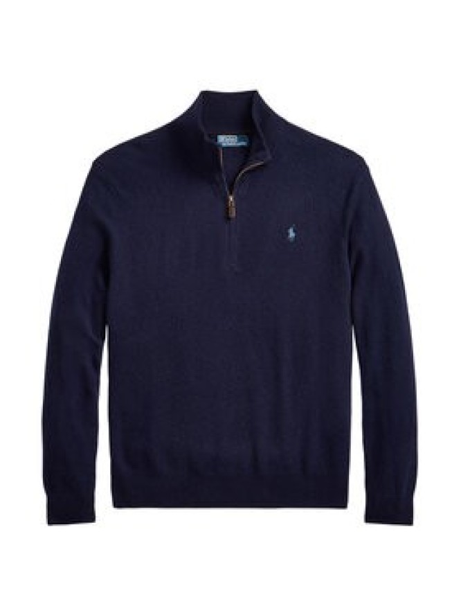 Polo Ralph Lauren Sweter 710876756001 Granatowy Regular Fit
