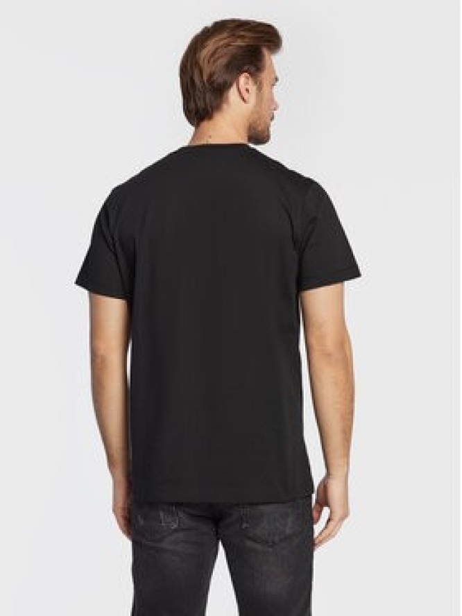 Jack Wolfskin T-Shirt Essential 1808382 Czarny Regular Fit