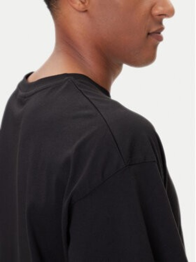 Plein Sport T-Shirt PAEC MTK8324 STE001N Czarny Loose Fit