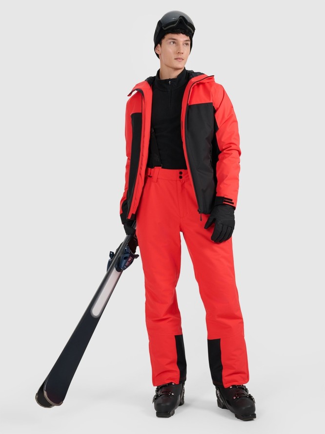 4F Kurtka narciarska membrana 5000 męska - multikolor XL