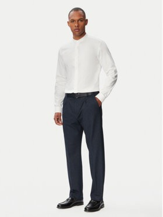 HUGO Koszula Kaleb 50544949 Biały Slim Fit