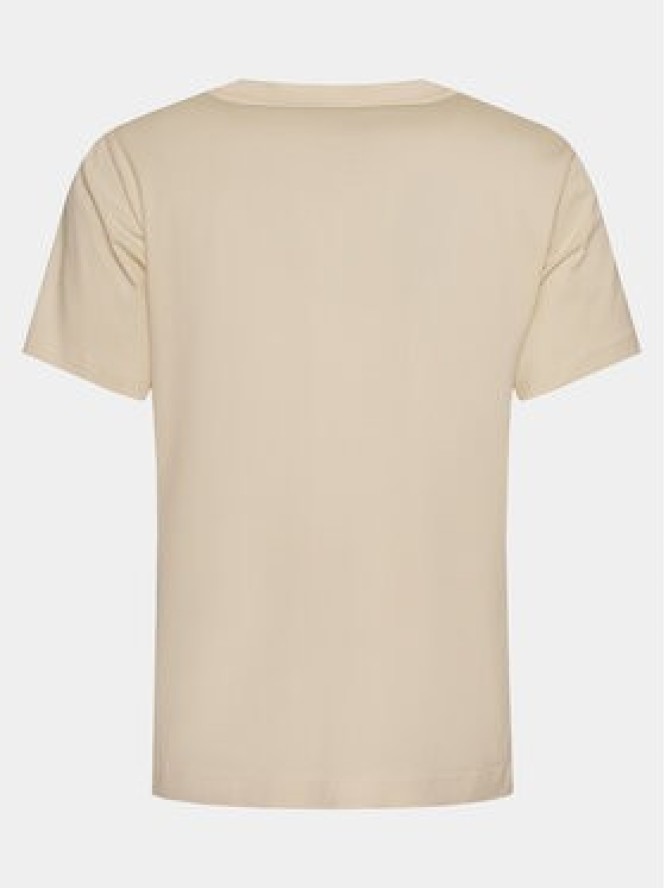 Richmond X T-Shirt Sween UMP24057TS Beżowy Regular Fit