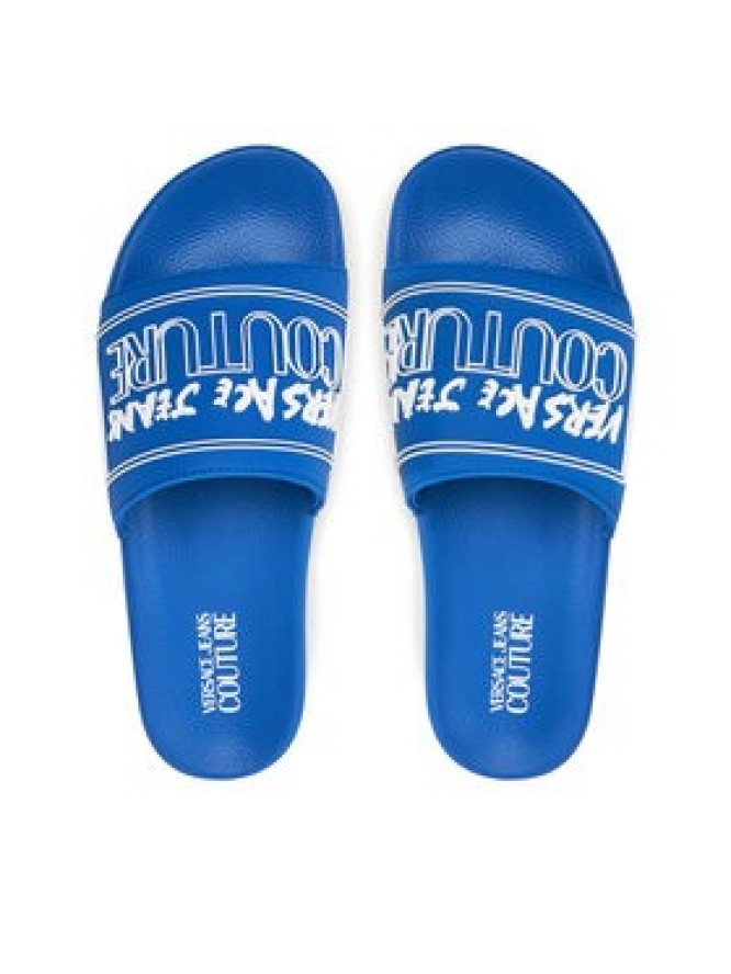 Versace Jeans Couture Klapki 78YA3SQ3 Niebieski