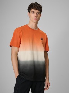 T-shirt relaxed z nadrukiem męski 4F 4FRSS26TTSHM3815