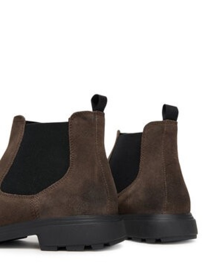 Geox Sztyblety U Meiern U56LZA 00023 C6372 Brązowy