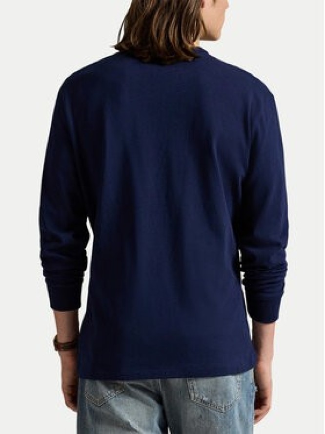 Polo Ralph Lauren Longsleeve 710970697003 Granatowy Classic Fit