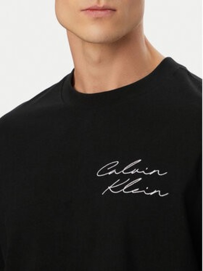 Calvin Klein Jeans T-Shirt LV04RE828G Czarny Regular Fit