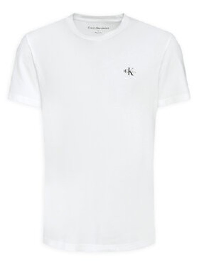Calvin Klein Jeans Komplet 2 t-shirtów Monologo J30J320199 Biały Regular Fit