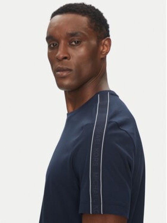 Michael Kors T-Shirt CT4524E1V2 Granatowy Regular Fit