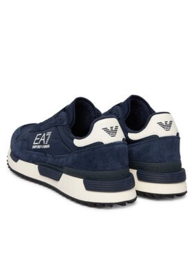 EA7 Emporio Armani Sneakersy 7X000380 AF19175 MZ157 Granatowy