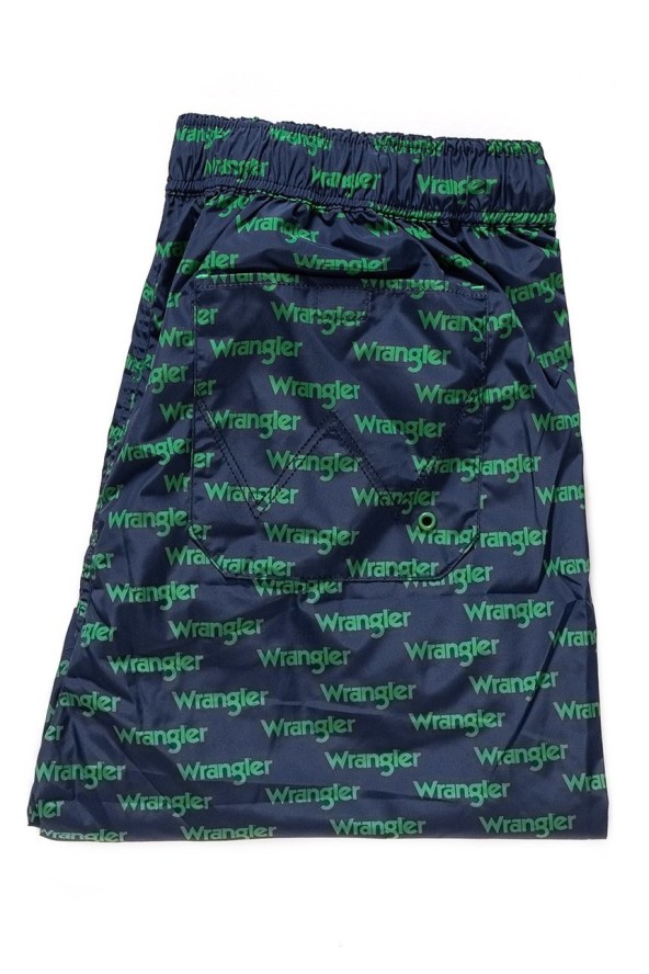 SPODENKI MĘSKIE WRANGLER SWIM SHORT AMAZON GREEN W4B01V9UX 112129079