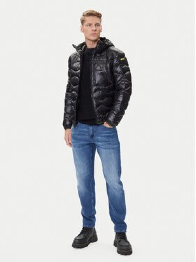 Blauer Kurtka puchowa 25WBLUC03074 Czarny Regular Fit