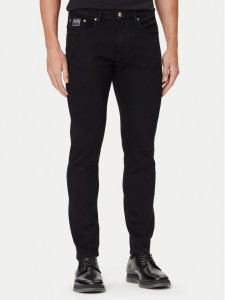 Versace Jeans Couture Jeansy 79GAB5D0 CDW00 Czarny Straight Fit