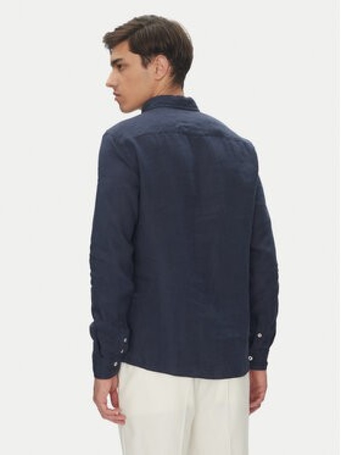 BOSS Koszula H-Roan-Bd-E-C1 50520283 Granatowy Slim Fit