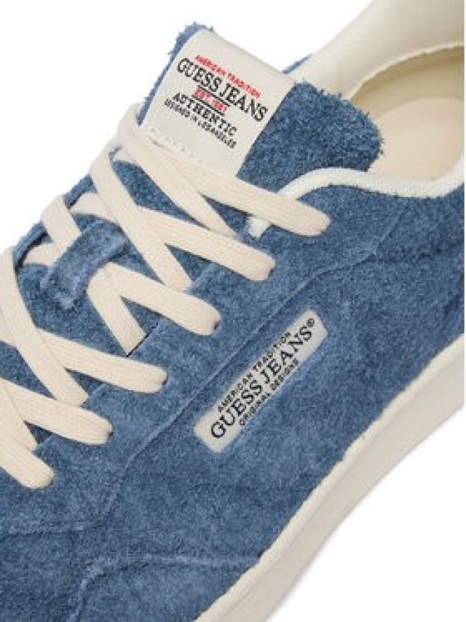 Guess Jeans Sneakersy EO-LUNARI-02 WE Niebieski