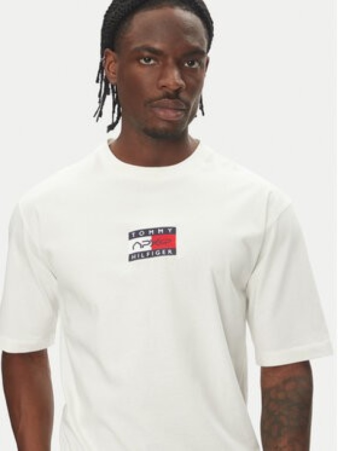 Tommy Hilfiger T-Shirt F1 Movie MW0MW41391 Biały Regular Fit