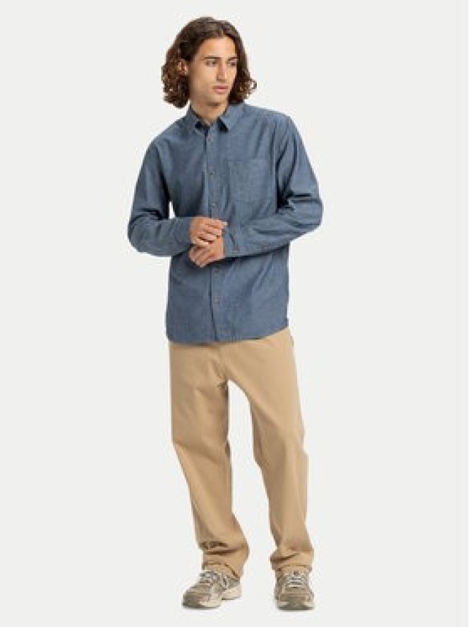 Quiksilver Koszula Yosemite Chambrayls EQYWT04660 Granatowy Regular Fit