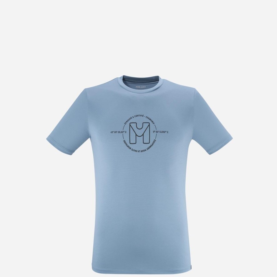 Koszulka męska z krótkim rękawem Millet Ubic Light Ts Ss M active fit