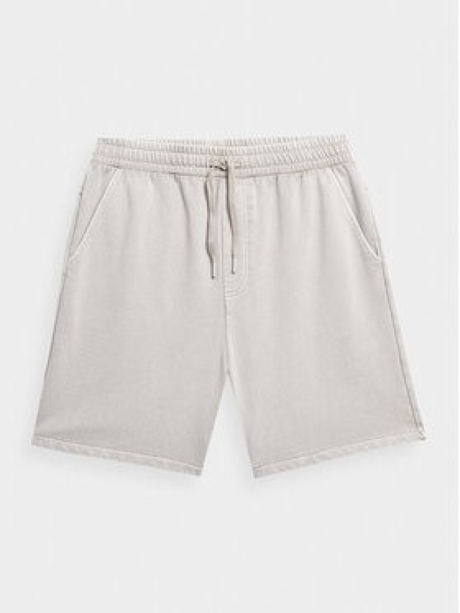 4F Szorty sportowe 4FSS23TSHOM052 Beżowy Regular Fit