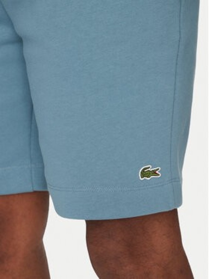 Lacoste Szorty sportowe GH9627 Niebieski Regular Fit