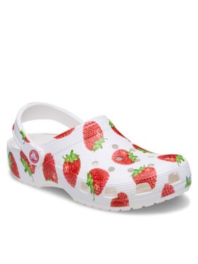 Crocs Klapki Classic Fresh Fruits Clog 211008 Biały