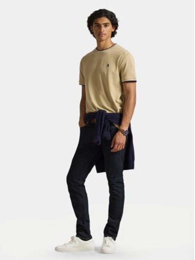 Polo Ralph Lauren T-Shirt 710963492500 Beżowy Regular Fit