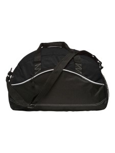 clique Basic Bag — Sportowa torba czarna z Diamond Non-Woven i poliestru 600D –