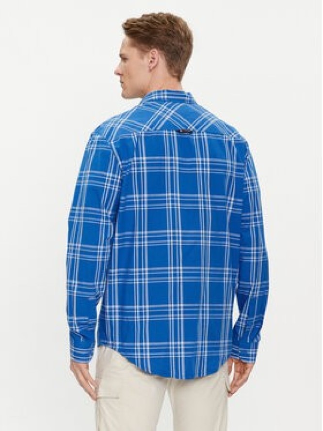 Tommy Jeans Koszula Poplin DM0DM18968 Niebieski Regular Fit