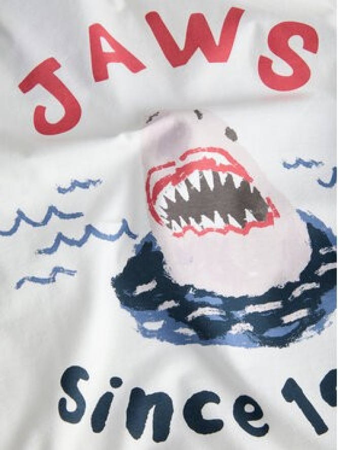 Jack & Jones Longsleeve Jaws 12286615 Biały Relaxed Fit