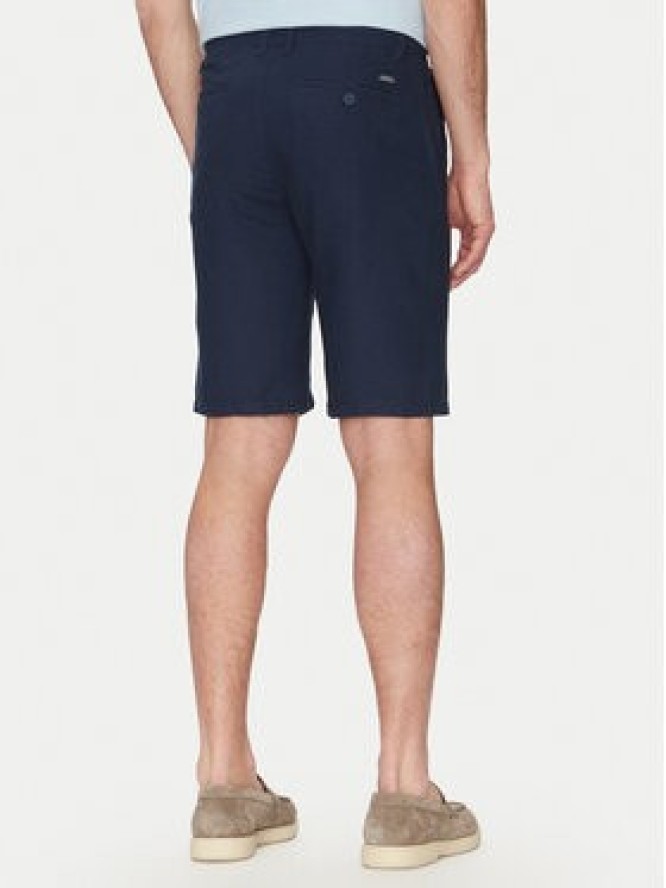 Blend Szorty materiałowe 20717870 Granatowy Regular Fit