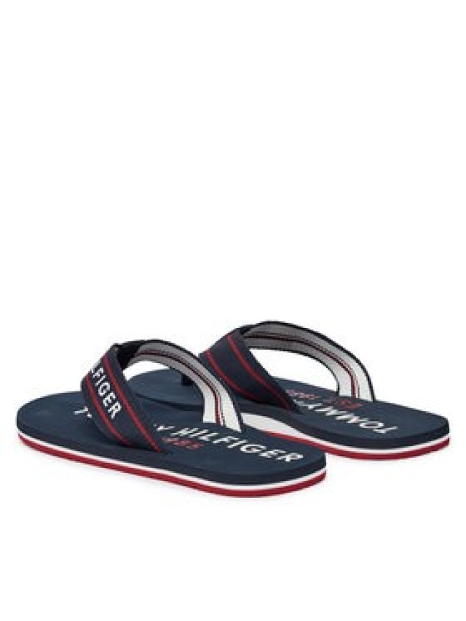 Tommy Hilfiger Japonki Sporty Hilfiger Beach Sandal FM0FM05805 Granatowy