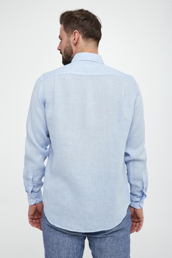 Koszula męska lniana PAUL&SHARK