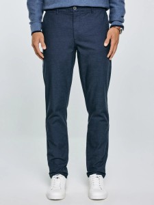 Spodnie męskie chinosy granatowe Erhati 403