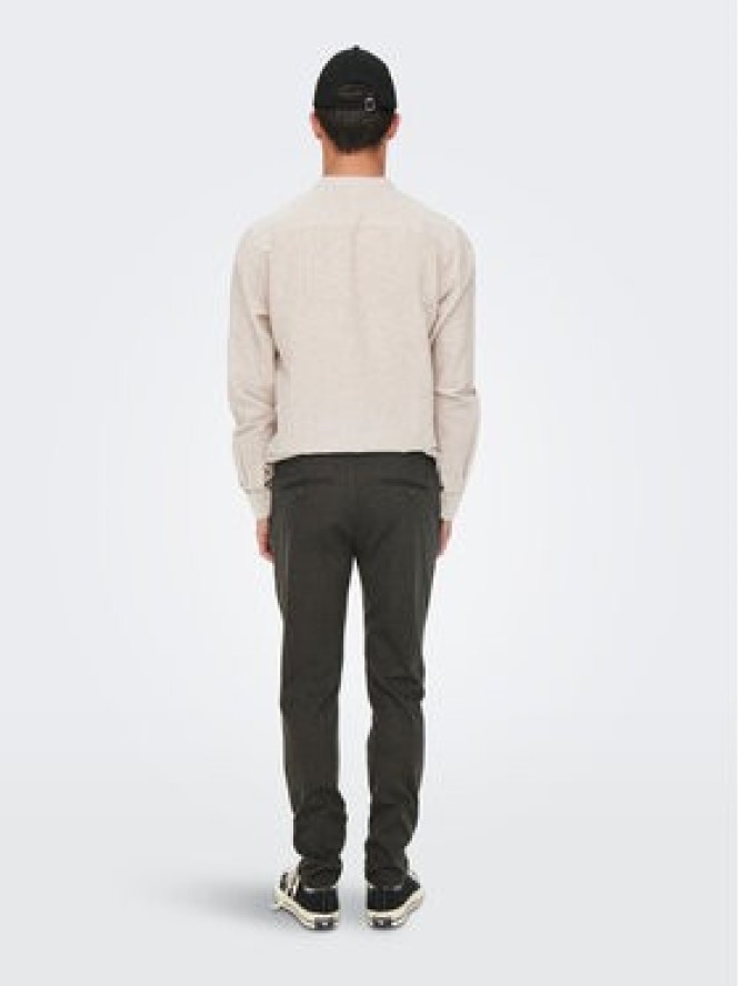 Only & Sons Chinosy 22022911 Szary Tapered Fit
