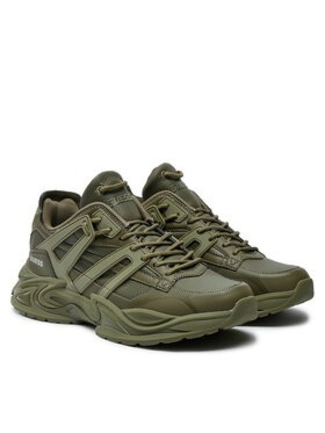 Guess Sneakersy Belluno Low FMTBEL ELE12 Khaki